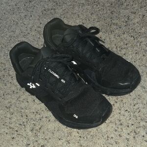 On Running Cloudrunner Black Shoes